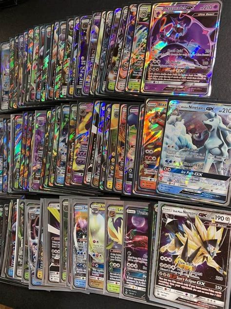Pokemon Card Lot 100 Cards Ultra Rare Gx Ex Mega Holos Etsy