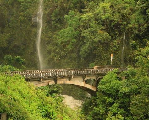 Road To Hana Bridge And Waterfall Road To Hana Hana Maui Maui Tours