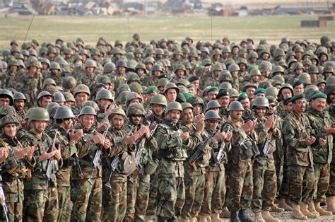 Hundreds Of Afghan Soldiers Afghan National Army Soldiers Flickr