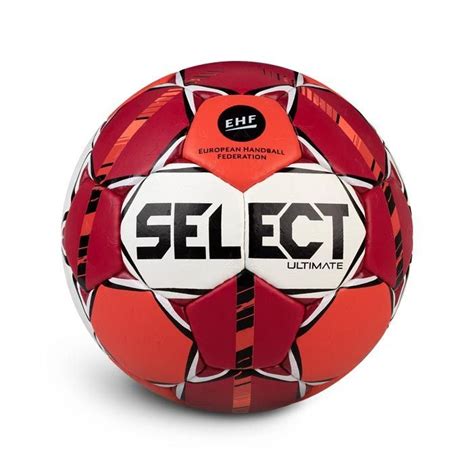 Select Official Play Ball EHF-Cup Handball Ultimate red/orange/white