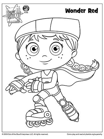 Back to √ 24 super why coloring pages. SUPER WHY Coloring Book Pages from PBS | Parents