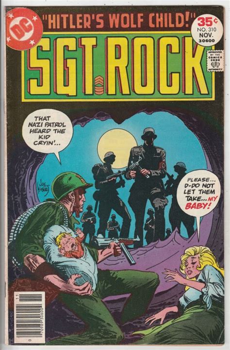 Sgt Rock 310 Nov 77 Fn Mid Grade Sgt Rock Easy Co Comic Books
