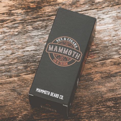 Sex And Cigars Cologne Mammoth Beard Co