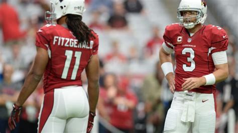 Cardinals Say Carson Palmer Larry Fitzgerald Wont Play In Hall Of