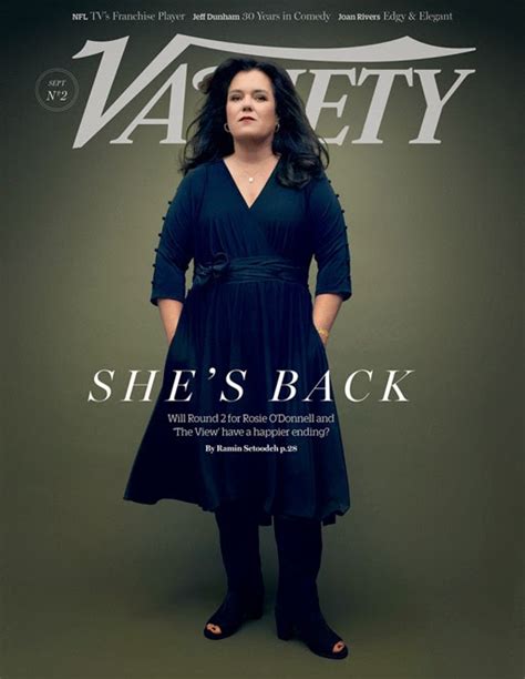 Rosie O Donnell Covers VARIETY On Her Return To The View The Randy Report