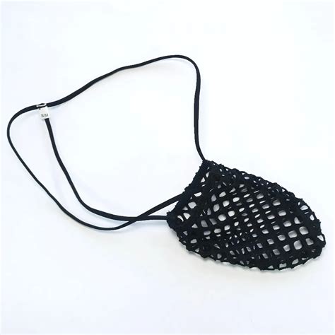 G1429 Mens Penis Bag Sexy Pouch Big Net C Thru Male Tanning Bag With Waist String On Aliexpress