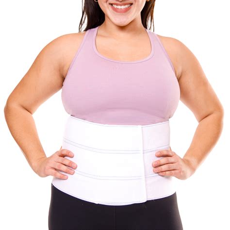 Plus Size Abdominal Binder Belly Support Band Up To 4xl