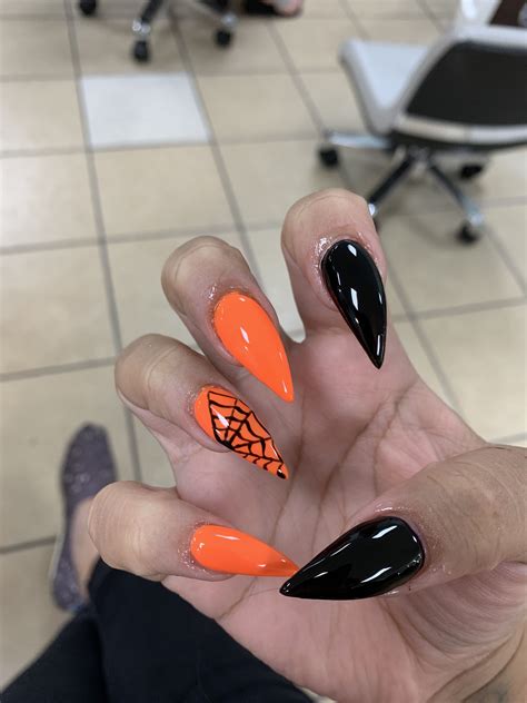 Its Never Too Early For Halloween Nails 🎃 👻 🔪 Nunca Es Muy Temprano