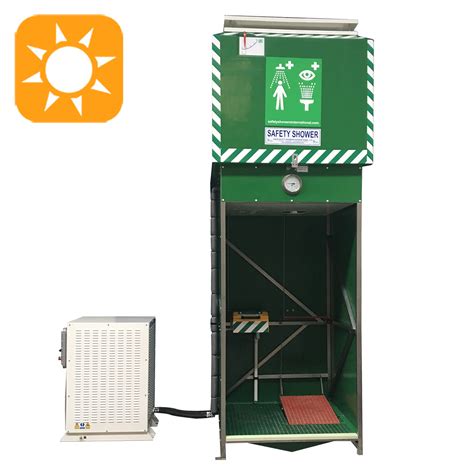 Tank Shower With Water Chiller Hazardous Areas Aqua Safety Showers