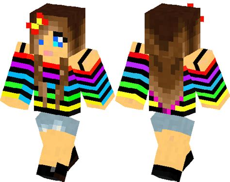 Cool Skins Minecraft Girl Plmvision