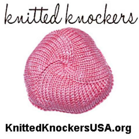 ravelry knitted knockers dpns in round pattern by terry neal