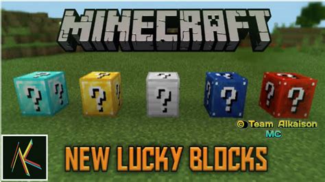 Lucky Block Addon Minecraft Javabedrockpocket Edition