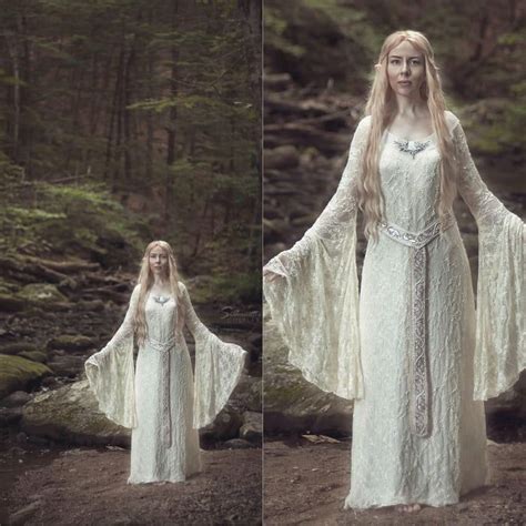 The Lady Galadriel Dress And Belt Are Hand Beaded Galadriel Dress