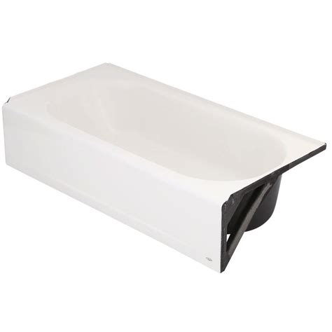Tubs can be curved or straight. American Standard Bathtub Tub 60 In Right Hand Drain ...