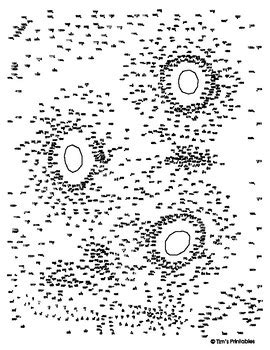 You can download them (as pdf files) and print them. Sunflower Extreme Dot-to-Dot / Connect the Dots PDF by Tim's Printables