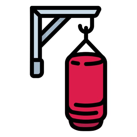 Punching Bag Boxeo Gym Boxing Bag Sport And Games Icons