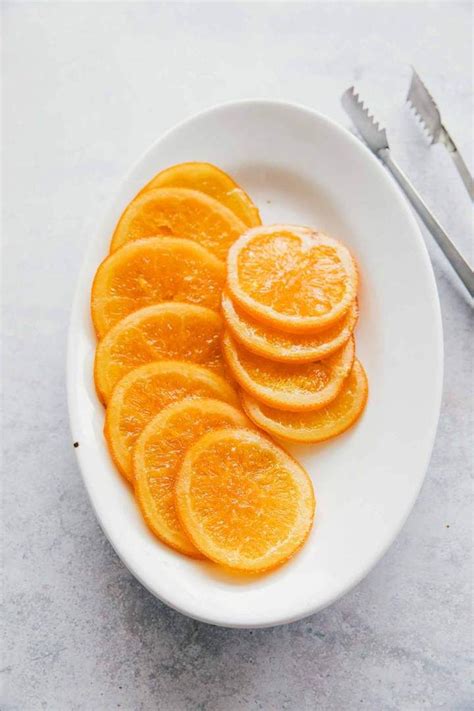 Candied Orange Slices Recipe Candied Orange Slices Orange Recipes