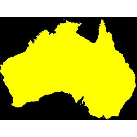Svg Free Svg Clipart Images Png Australia Map Australia Map Free Svg