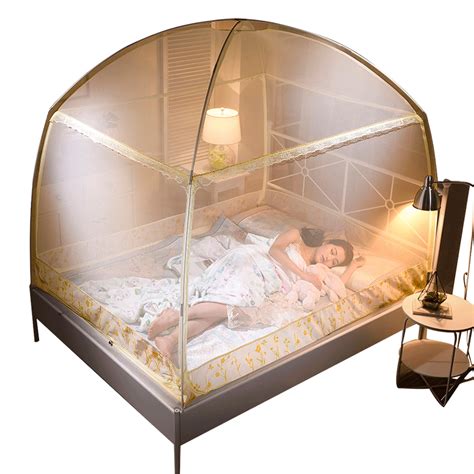 Mongolian Yurt Mosquito Net 18m Bed 15 Double Household Encryption
