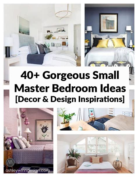 40 Gorgeous Small Master Bedroom Ideas In 2021 Decor Inspirations