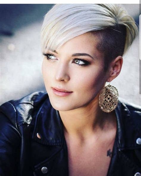 20 idées de coupe courte blonde tendance pour vous ...