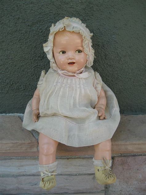 Rare Shirley Temple Baby Composition Doll 1930s Original Tagged 16