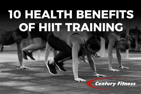 Top 10 Health Benefits Of Hiit High Intensity Interval Training Century Fitness
