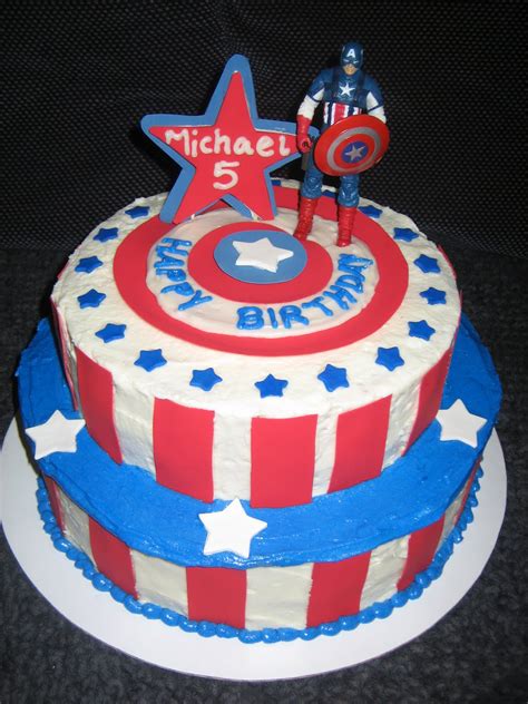 captain america cakes decoration ideas  birthday cakes
