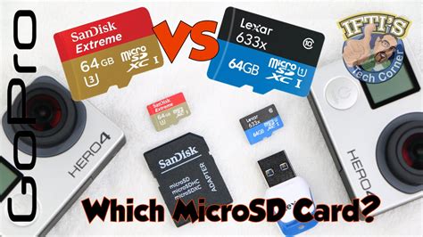 Maybe you would like to learn more about one of these? Sandisk Extreme or Lexar 633x : Best MicroSD Card for GoPro Hero 4 Black/Silver ? - YouTube