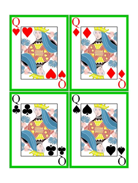 6 Best Images Of Printable Playing Card Games Printable Mini Playing