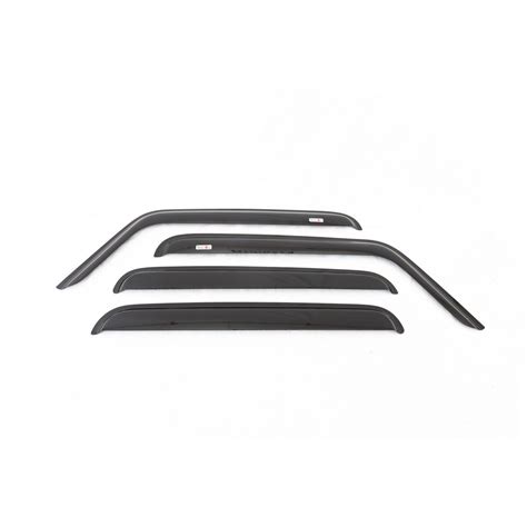 Window Rain Deflectors By Rugged Ridge 05 10 Jeep Grand Cherokee In