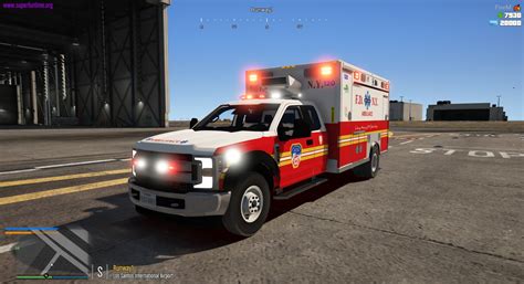 Fdny Lsfd Ambulance Els Non Els Fivemreplace Gta5