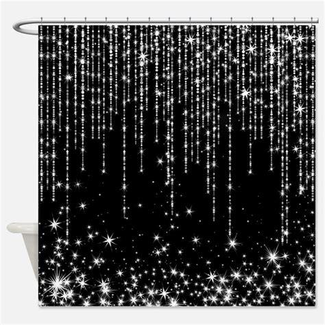 Some black shower curtain rods can be shipped to you at home, while others can be picked up in store. Bling Shower Curtains | Bling Fabric Shower Curtain Liner