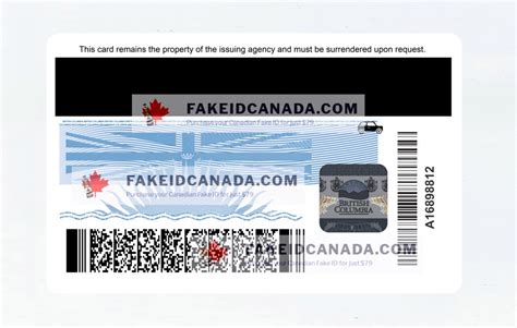 British Columbia Fake Id 89 2020