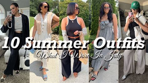 Summer Casual Outfits What I Wore In July Shop Your Closet