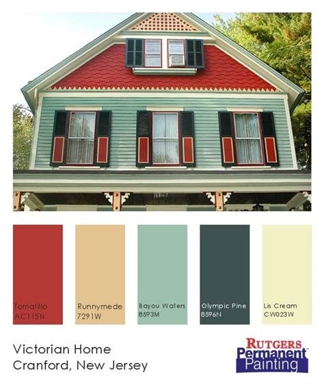 In addition, we introduce you. Victorian House Exterior Color Chart | Victorian home with ...