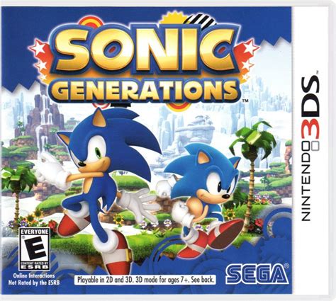 Sonic Generations Details Launchbox Games Database