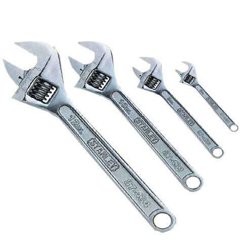 Stanley Adjustable Wrenches 6 8 10 12 Gigatools Industrial