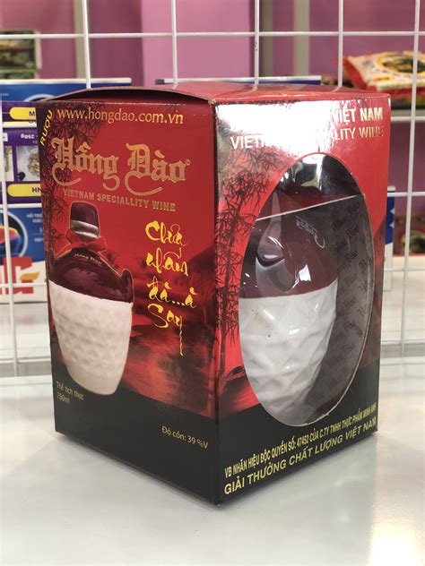 Rượu Hồng đào Chum Minh Anh 750ml Quà Huế Online