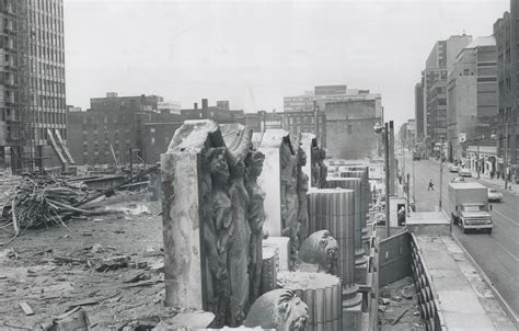 Toronto Dominion Bank Demolition 1966 Scenes From Toronto