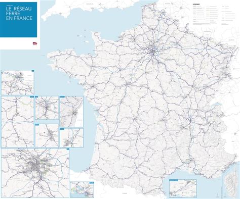 French Rail Network Map Updated The Map Room