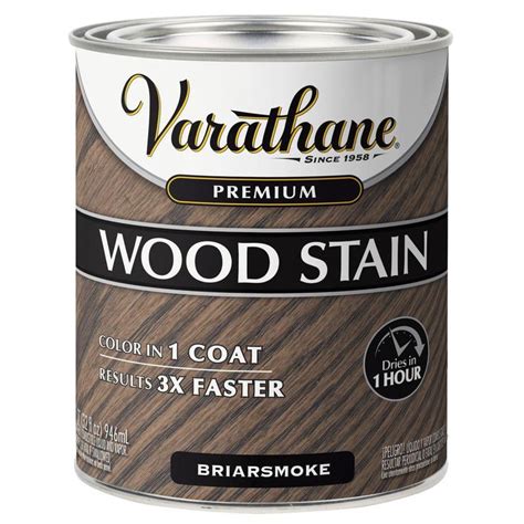 Varathane 1 Qt Briarsmoke Premium Fast Dry Interior Wood Stain 300387