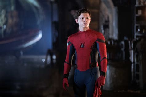 Tom holland wallpaper spiderman spiderman peter parker tom. Tom Holland As Spiderman In Far From Home Wallpaper, HD ...