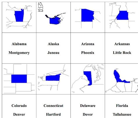 View Printable Flashcards Us States And Capitals Images Printables