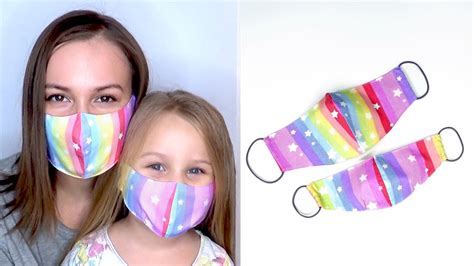 Diy Face Mask Kids Face Mask Reusable Mask Youtube
