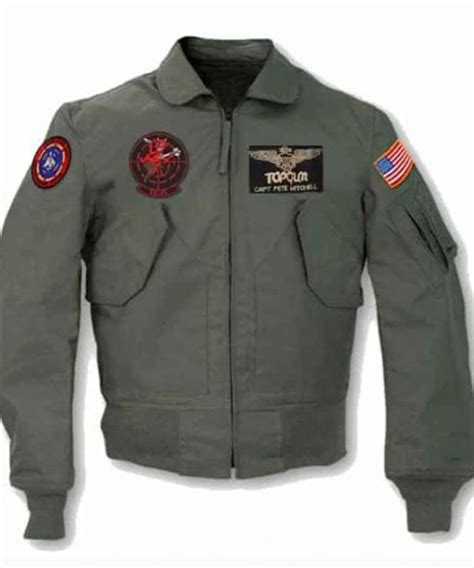 Tom Cruise Top Gun Maverick Capt Pete Mitchell Jacket Jacket Makers