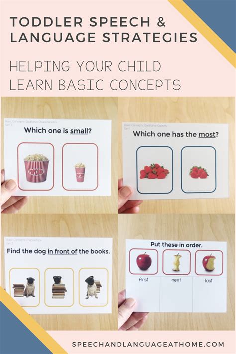 Basic Concepts Bundle Speech Therapy Printable And Digital Boom