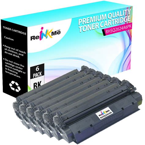 Find everyday discounts backed by a 100% satisfaction guarantee when you shop for toner with 4inkjets. 6 Pack Compatible Q2624A 24A Toner Cartridge for HP ...
