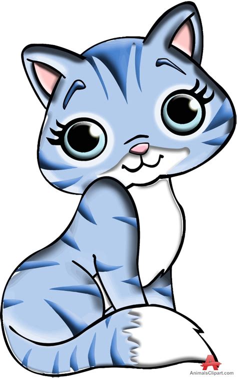 Cute Kitten Clipart Free Download On Clipartmag