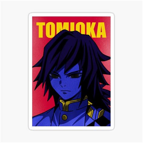 Tomioka Sticker For Sale By Rekayasabumi Redbubble